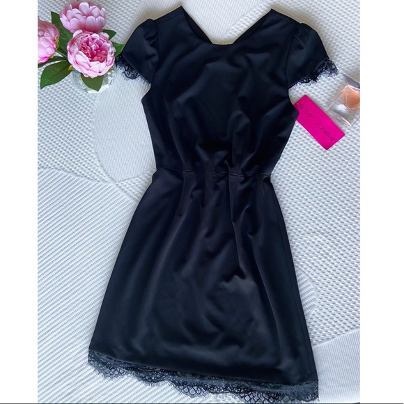 Betsey Johnson Dresses & Skirts - ❗️SALE ONLY TODAY❗️BETSEY JOHNSON Lace-Trim Dress